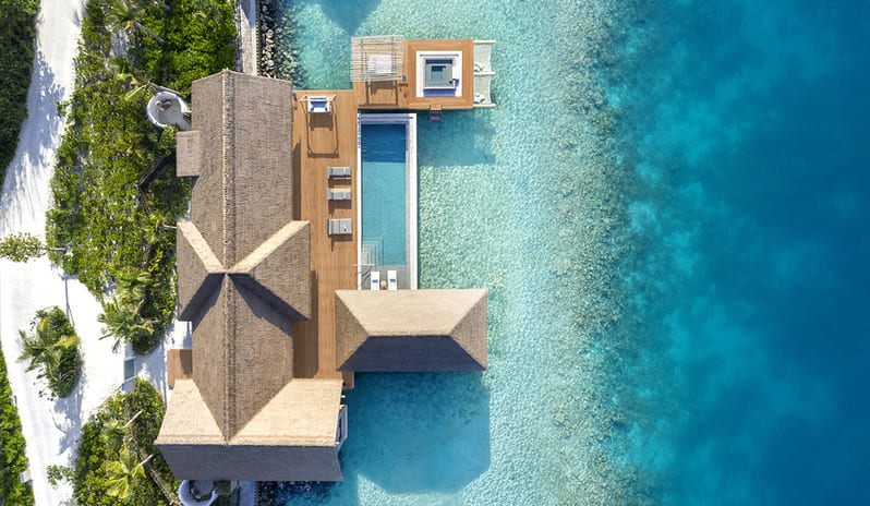 5. Two-Bedroom Reef Villa_Aerial Top Down View